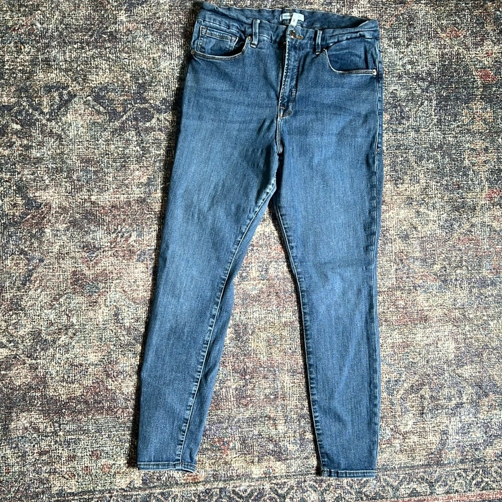 Good American Women's Skinny Jeans - Blue